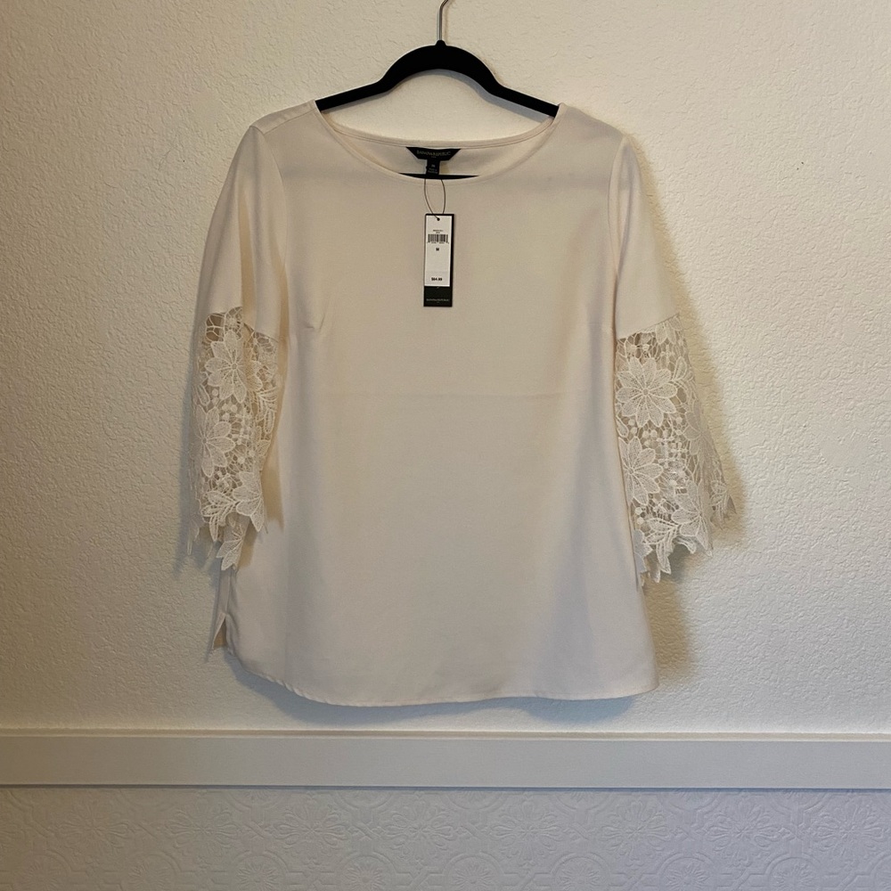 White lace top